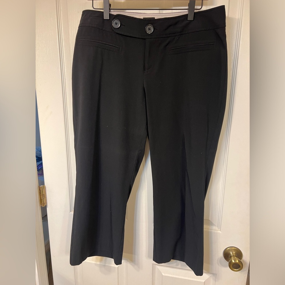 Women’s Mossimo Black Capri Dress Pants Size 12